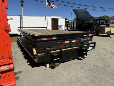 New 2026 Iron Bull RD 102X16 FLAT DECK Dump Bin