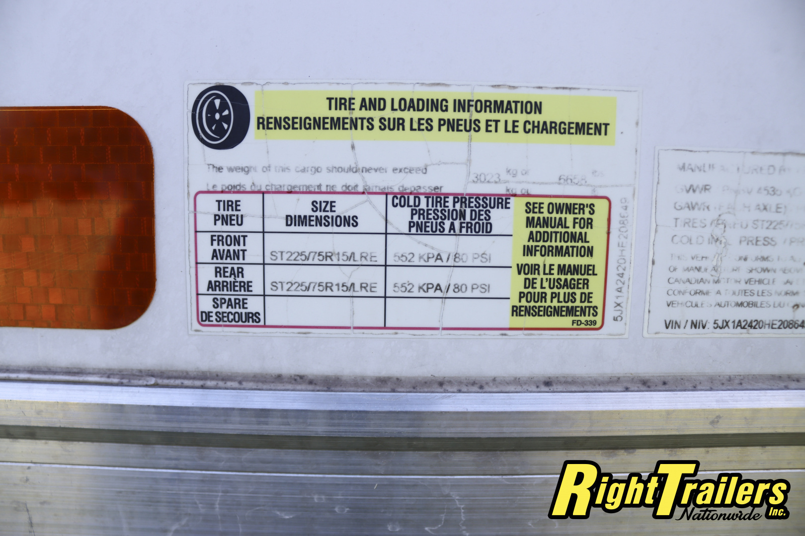 Used 2017 8.5X24 ATC RACE TRAILER