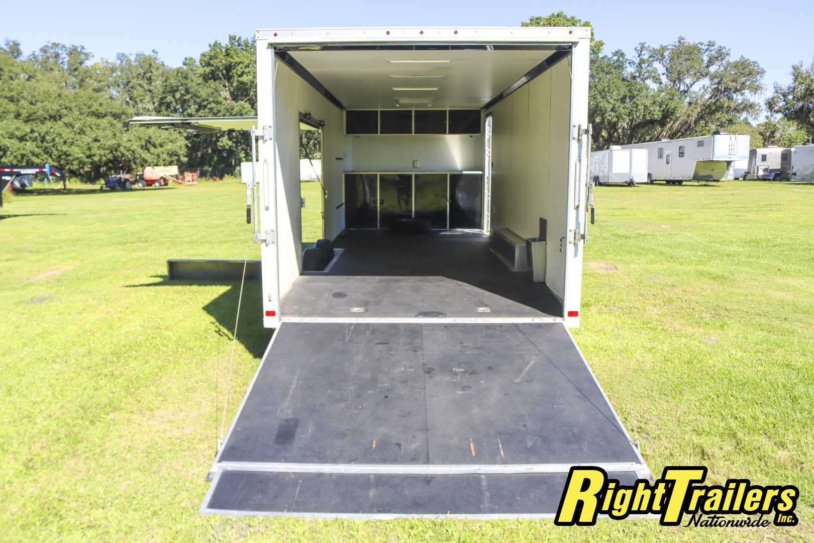 Used 2017 8.5X24 ATC RACE TRAILER