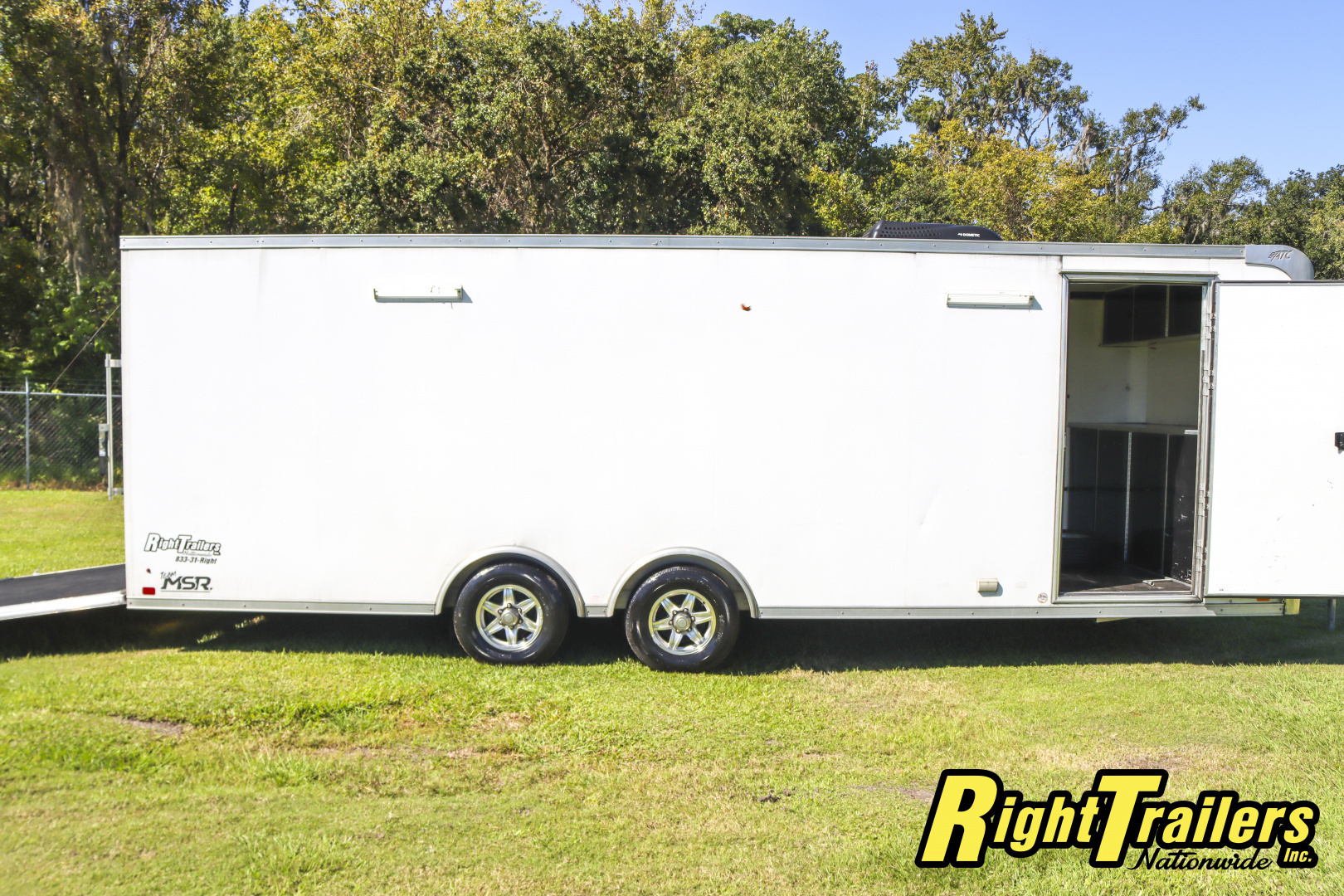 Used 2017 8.5X24 ATC RACE TRAILER