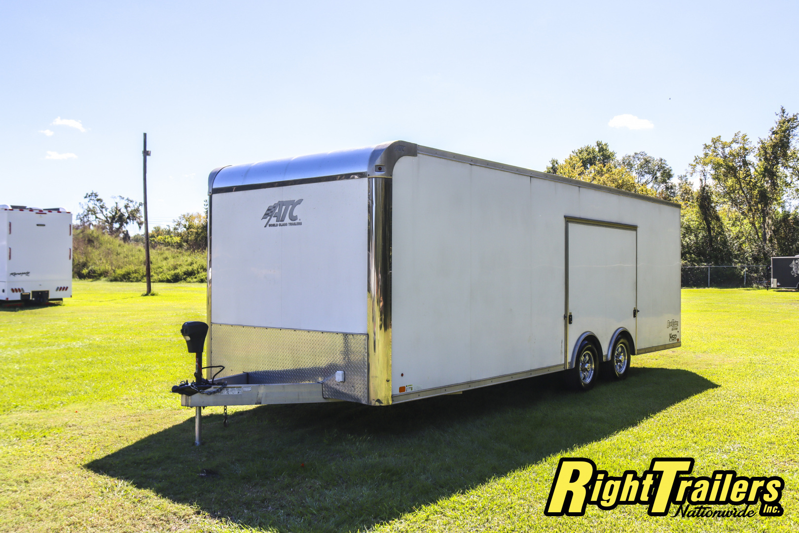 Used 2017 8.5X24 ATC RACE TRAILER