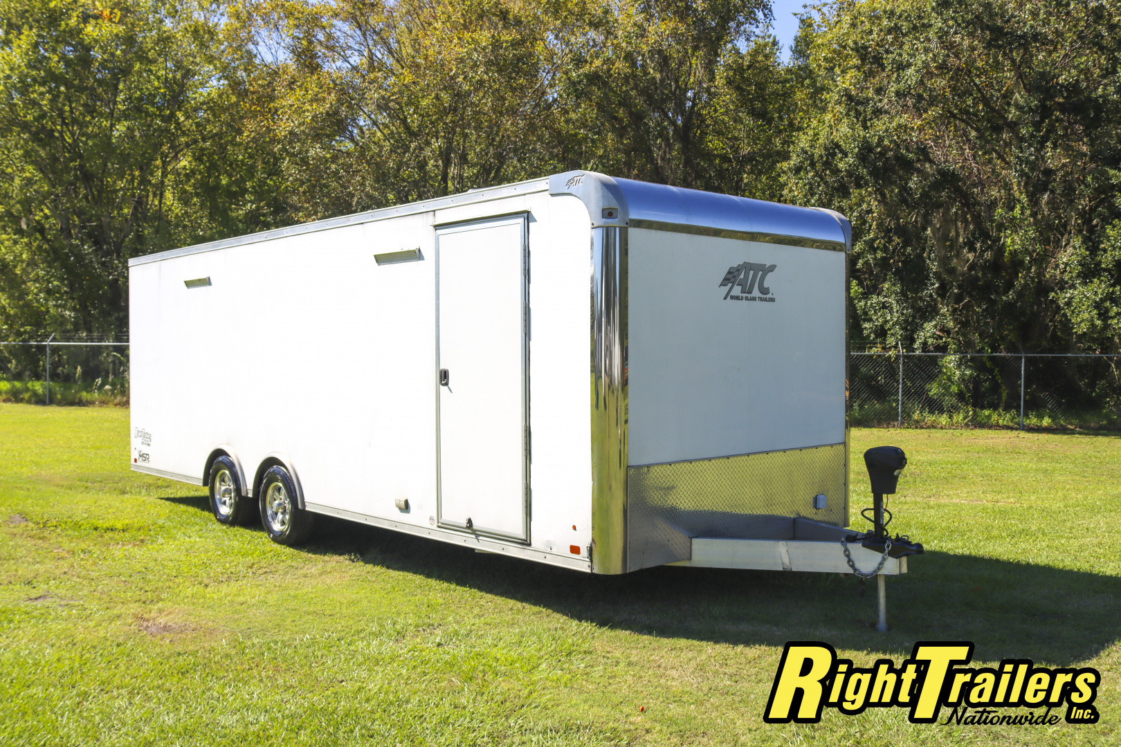 Used 2017 8.5X24 ATC RACE TRAILER