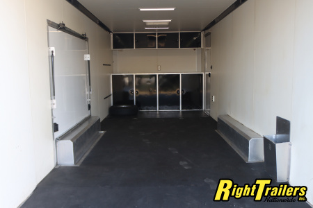 Used 2017 8.5X24 ATC RACE TRAILER