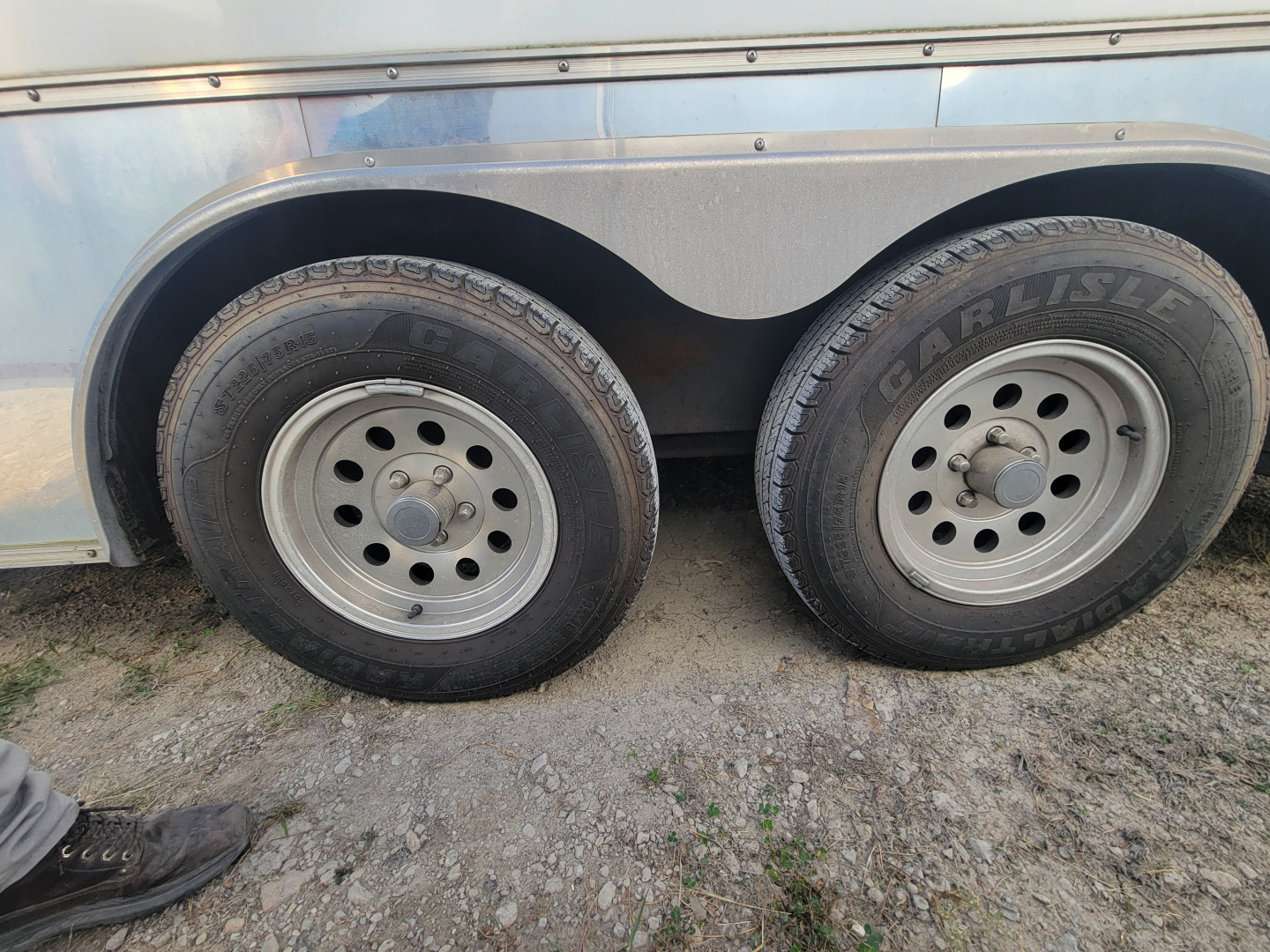 Used 2014 Haulmark 8.5x16' Lowhauler Cargo / Enclosed Trailer