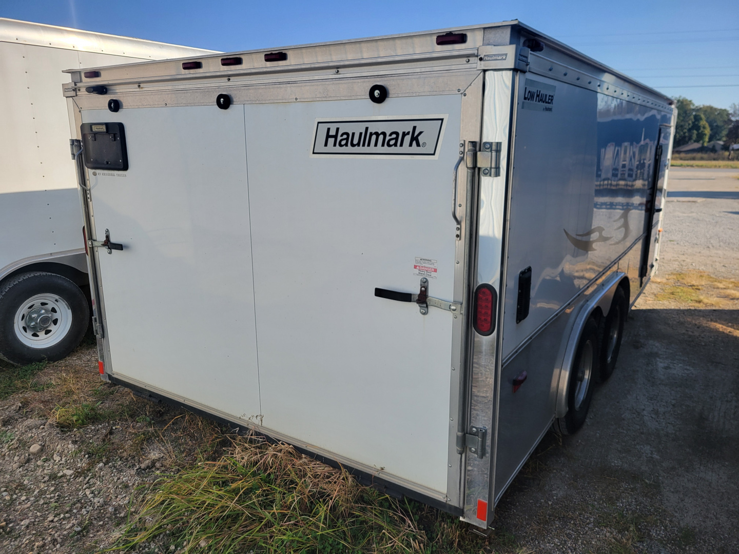 Used 2014 Haulmark 8.5x16' Lowhauler Cargo / Enclosed Trailer