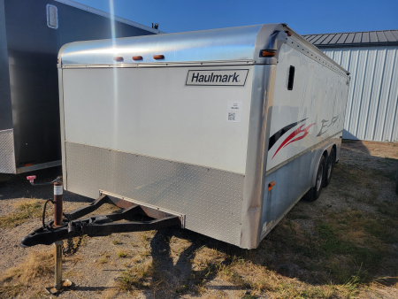 Used 2014 Haulmark 8.5x16' Lowhauler Cargo / Enclosed Trailer