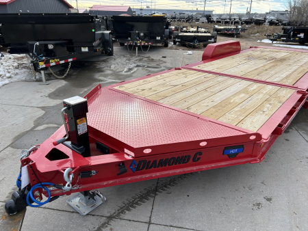 New 2026 Diamond C Trailers HDT207 22X82 Tilt Trailer