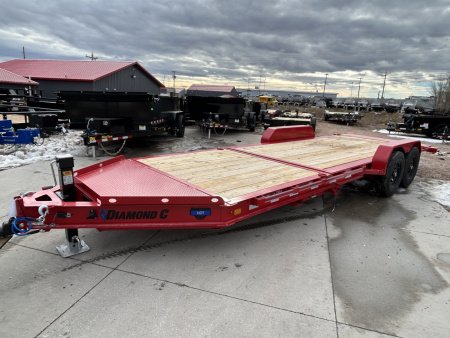 New 2026 Diamond C Trailers HDT207 22X82 Tilt Trailer