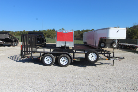 Used 2007 Trailer Express 82  X 16' Utility Trailer