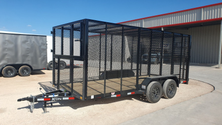 2026 Delco 77"x16' Tandem Axle Trash Trailer- A5