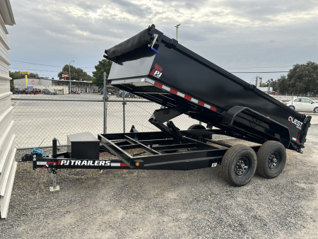 New 2026 PJ Trailers D7 7X14-2 Dump Trailer
