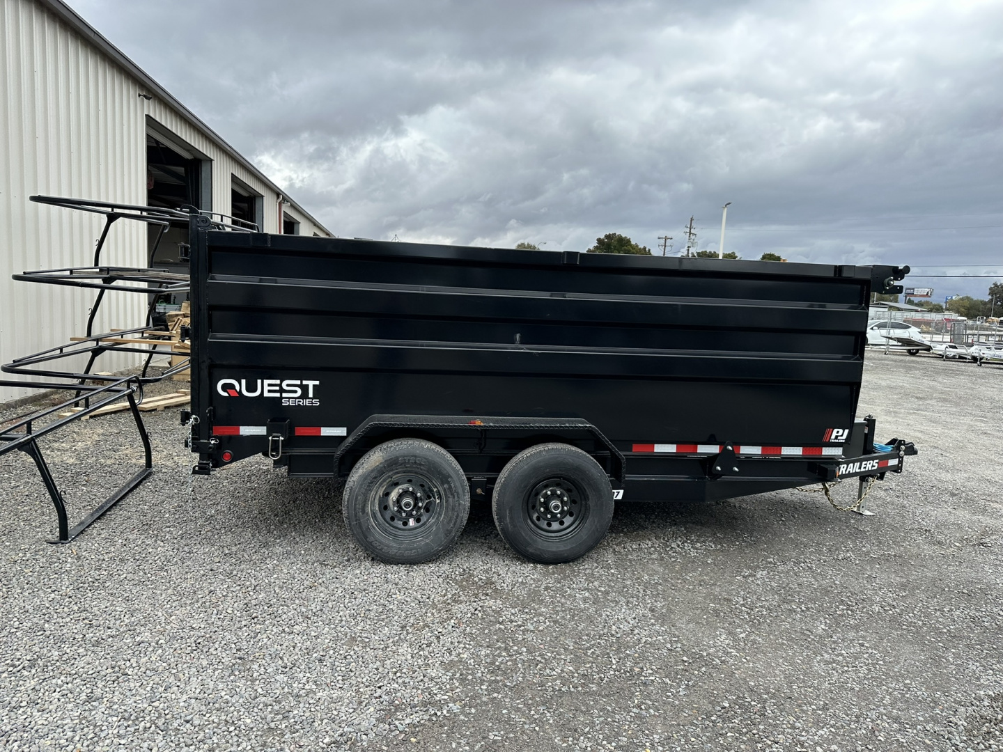 New 2026 PJ Trailers D7 7X14-4 Dump Trailer