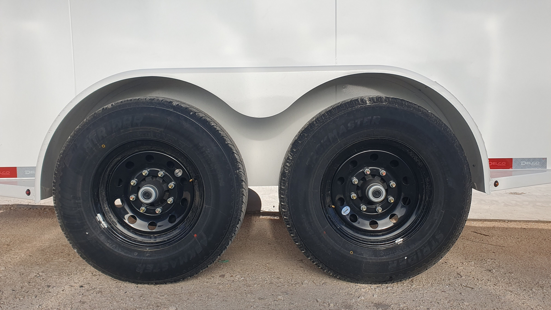 New 2026 Delco 6’8"x16’ BP Steel Enclosed Trailer – E7