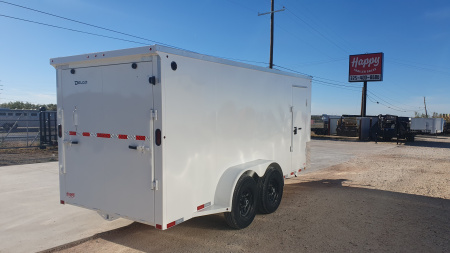 New 2026 Delco 6’8"x16’ BP Steel Enclosed Trailer – E7