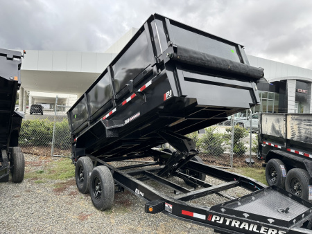 New 2026 PJ Trailers DL 7X14-2+2 Dump Trailer