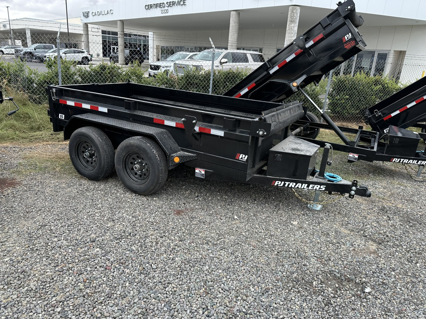 New 2026 PJ Trailers D5 5X10-18 10K Dump Trailer