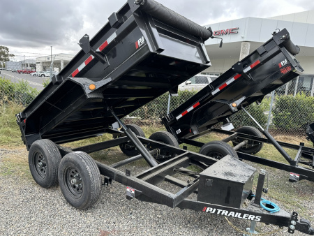 New 2026 PJ Trailers D5 5X10-18 10K Dump Trailer