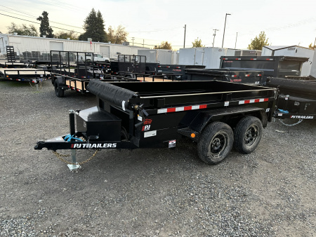 New 2026 PJ Trailers D5 5X10-18 7K Dump Trailer