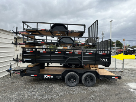 New 2026 R & J Trailers Inc L-7X1413 Utility Trailer