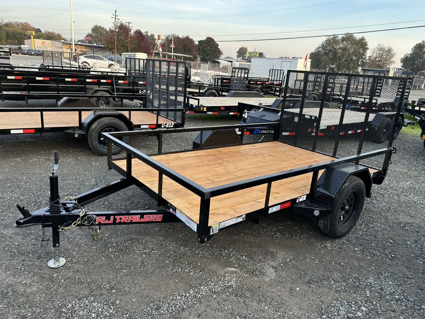 New 2026 R & J Trailers Inc U-6X1013 Utility Trailer