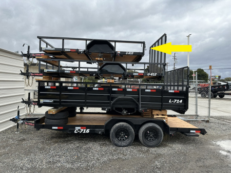 New 2026 R & J Trailers Inc U-6X1013 Utility Trailer