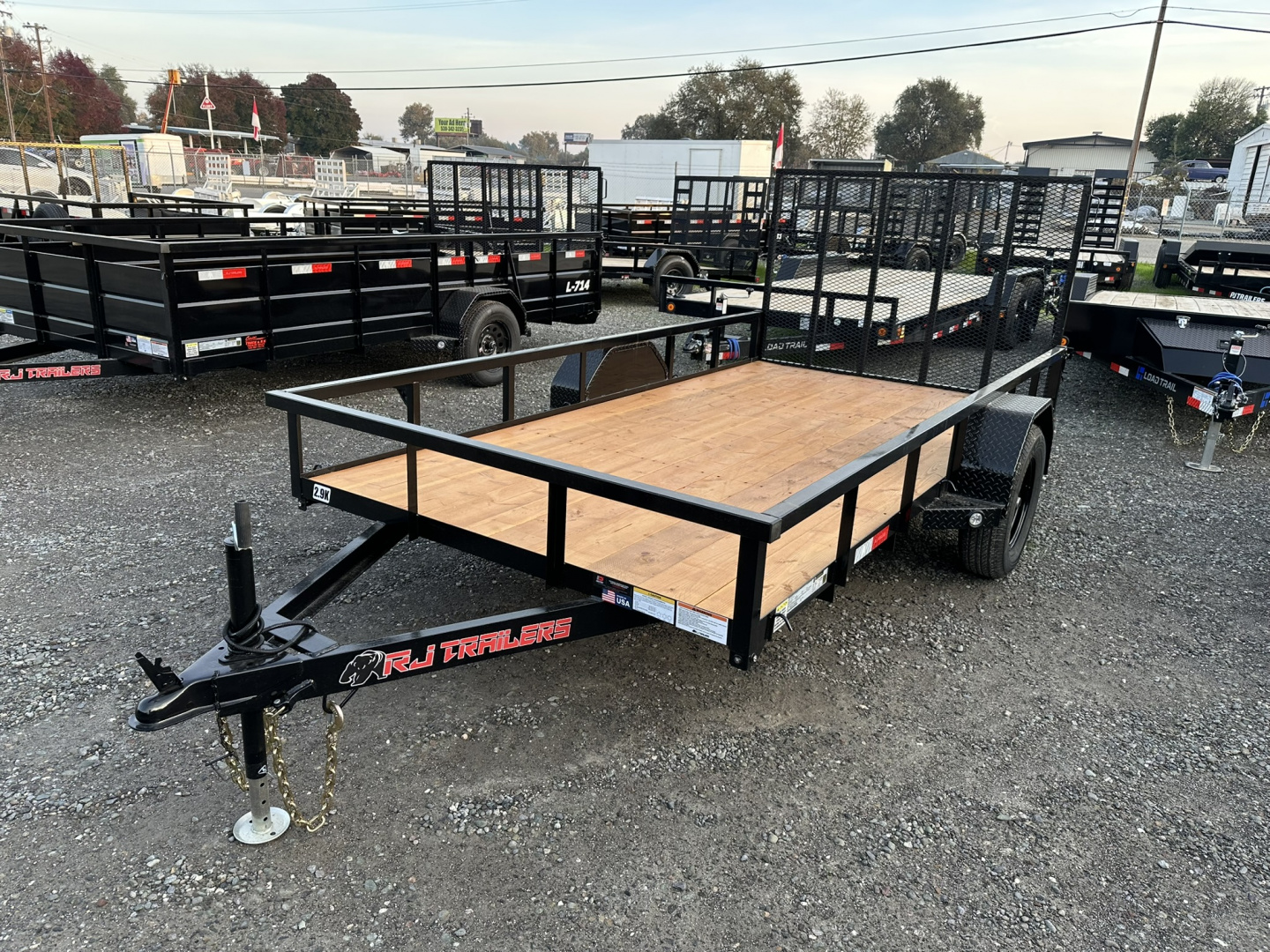 New 2026 R & J Trailers Inc U-6X1213 Utility Trailer