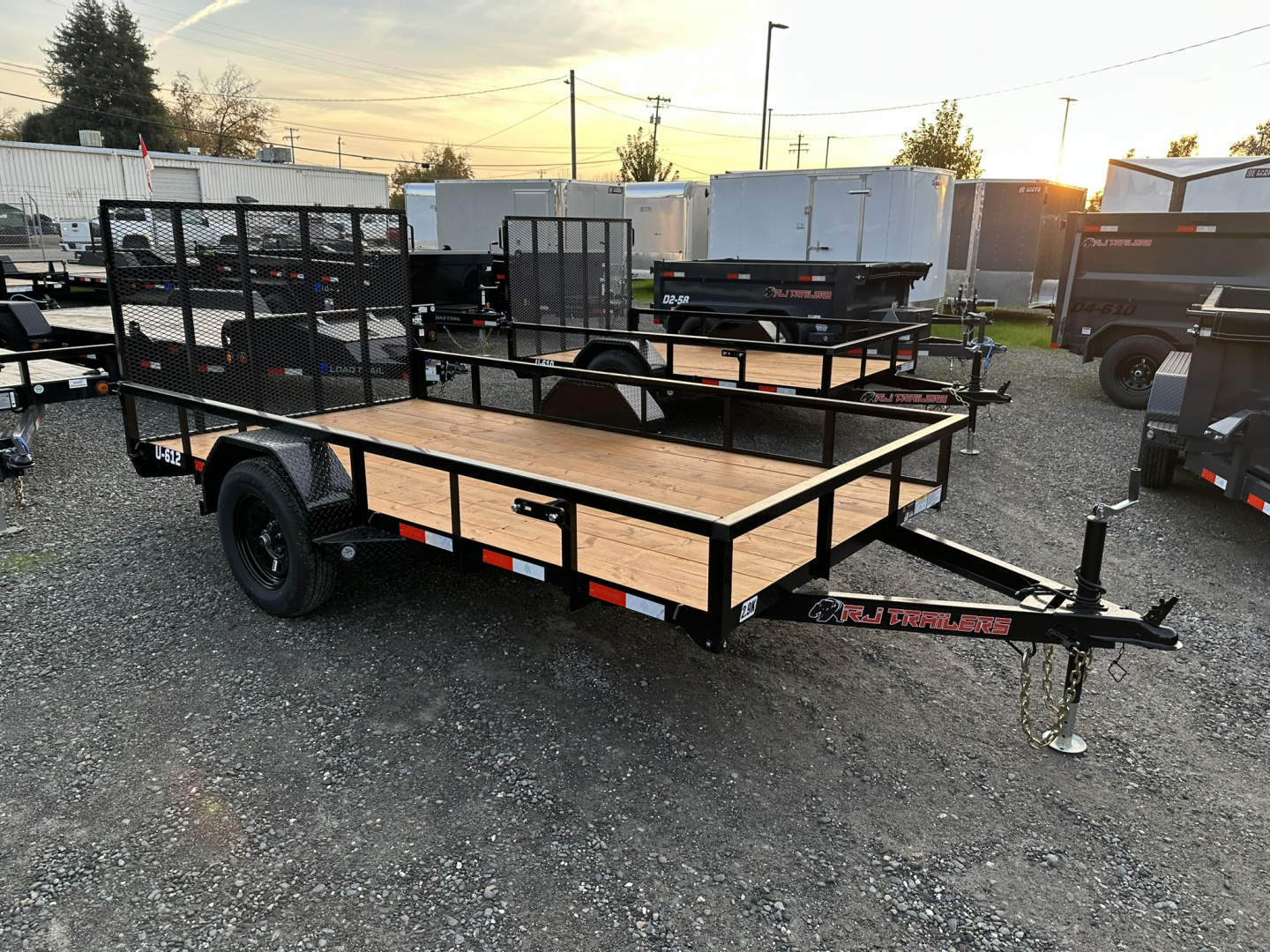 New 2026 R & J Trailers Inc U-6X1213 Utility Trailer