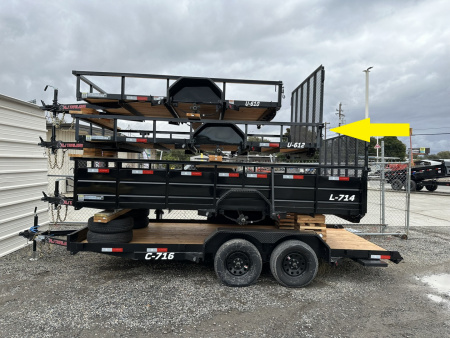 New 2026 R & J Trailers Inc U-6X1213 Utility Trailer