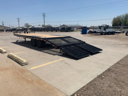 New 2026 PJ Trailers 24' X 102" F8242 Flatbed Trailer