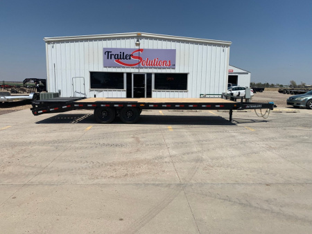 New 2026 PJ Trailers 24' X 102  F8242 Flatbed Trailer