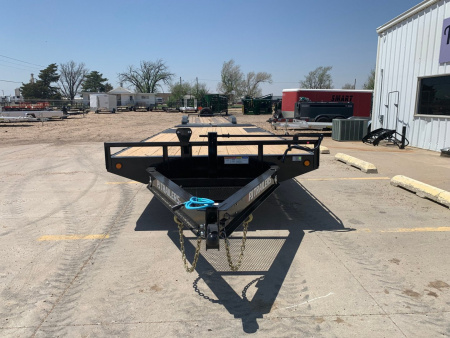 New 2026 PJ Trailers 24' X 102" F8242 Flatbed Trailer