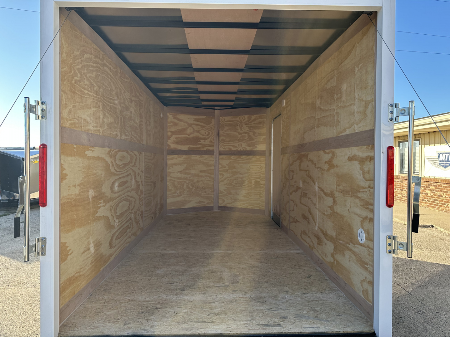 New 2026 Cross Trailers 7X14 V-Nose w/Ramp Door & 7ft Interior Height Cargo / Enclosed Trailer