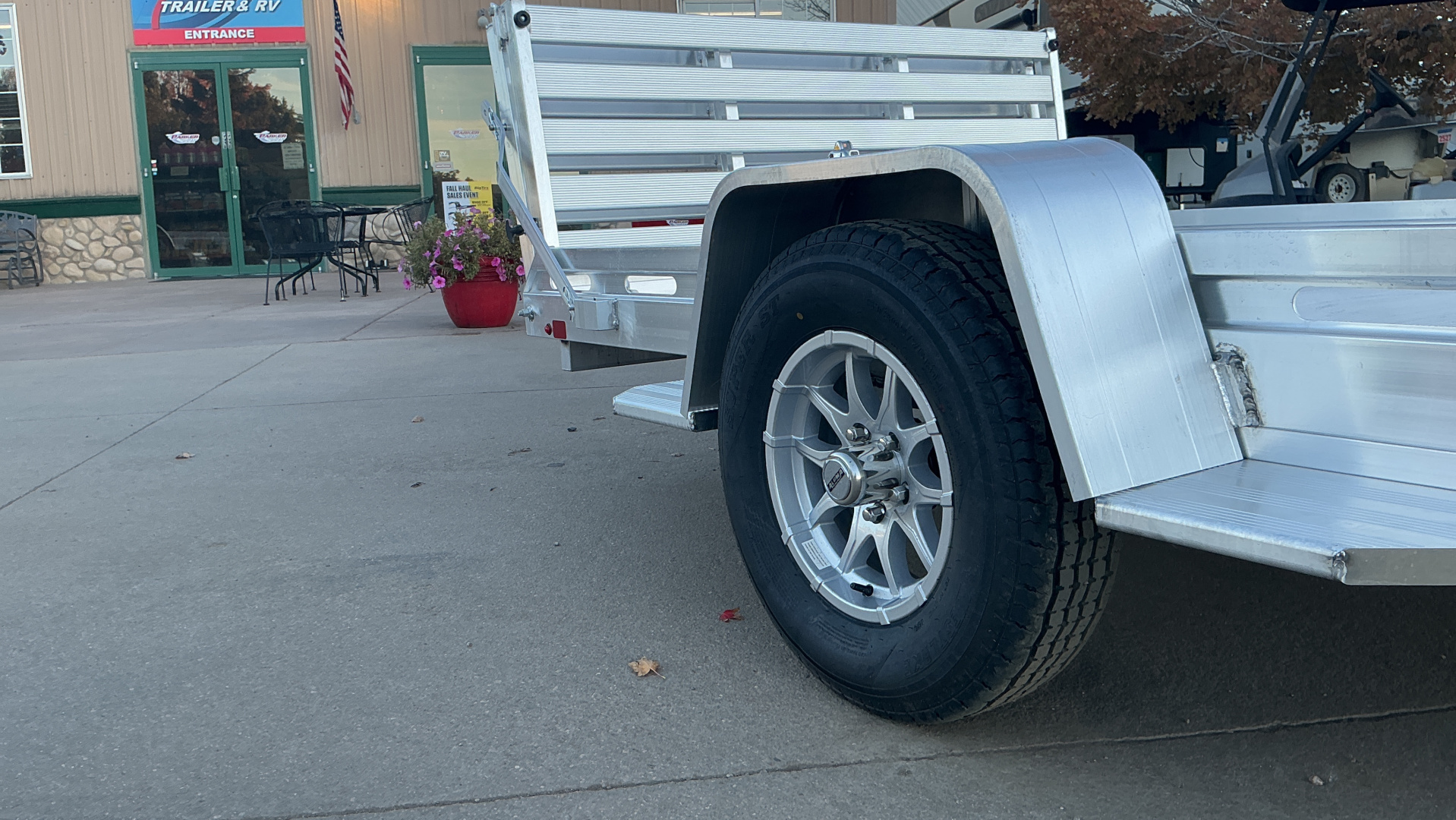 New 2026 Aluma 7712H-S-BT Utility Trailer