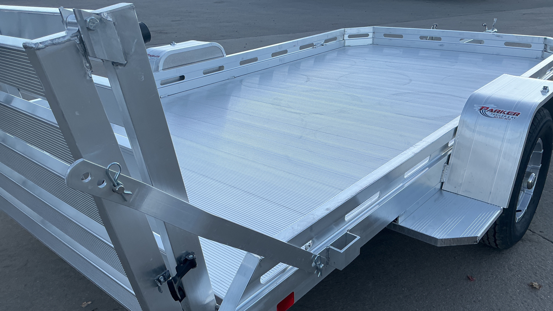 New 2026 Aluma 7712H-S-BT Utility Trailer