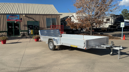 New 2026 Aluma 8114H-S-EL-R-BT-SR Utility Trailer