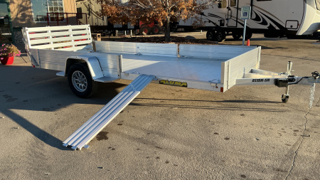 New 2026 Aluma 8115H-S-EL-R-BT-SR Utility Trailer