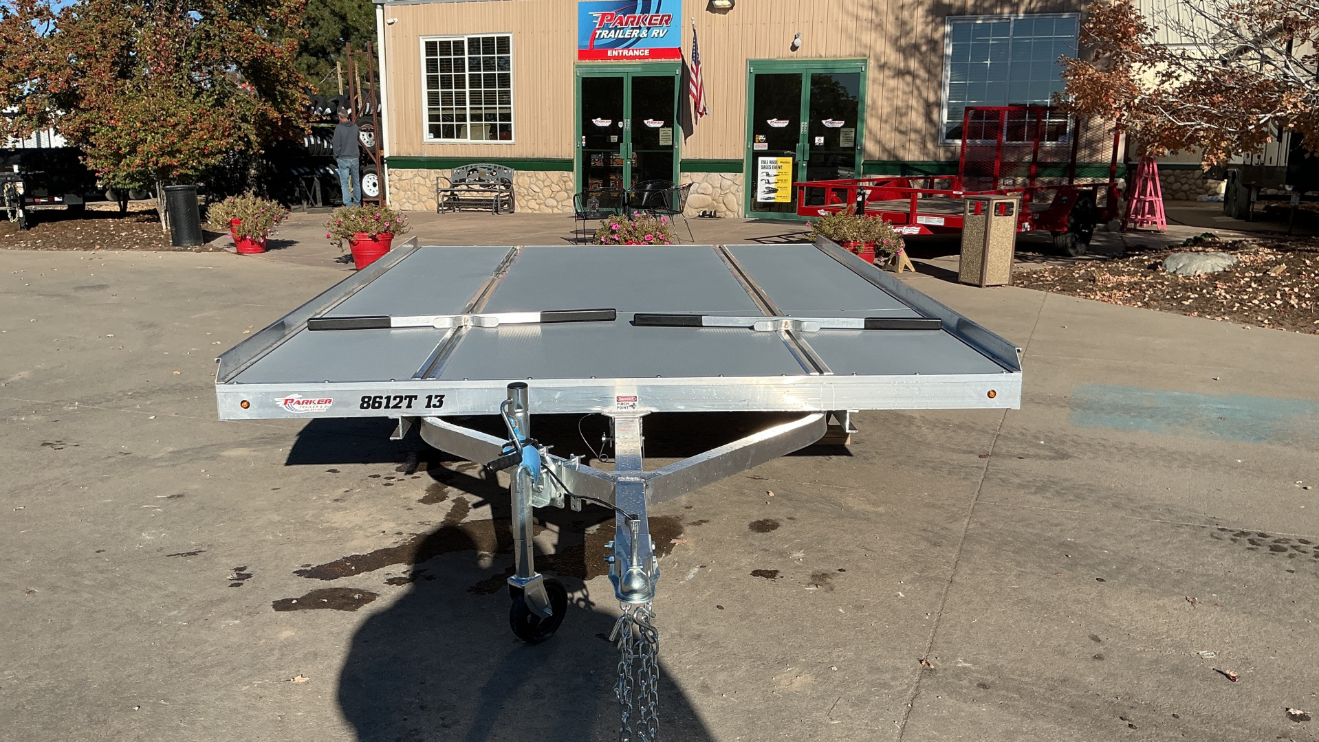 New 2026 Aluma 8612TILT-S-13SL Utility Trailer