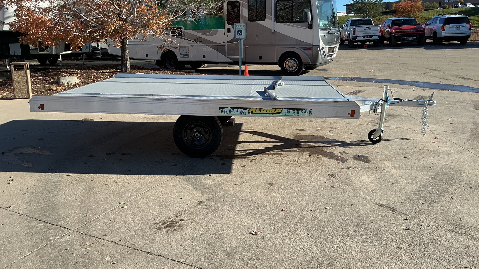 New 2026 Aluma 8612TILT-S-13SL Utility Trailer