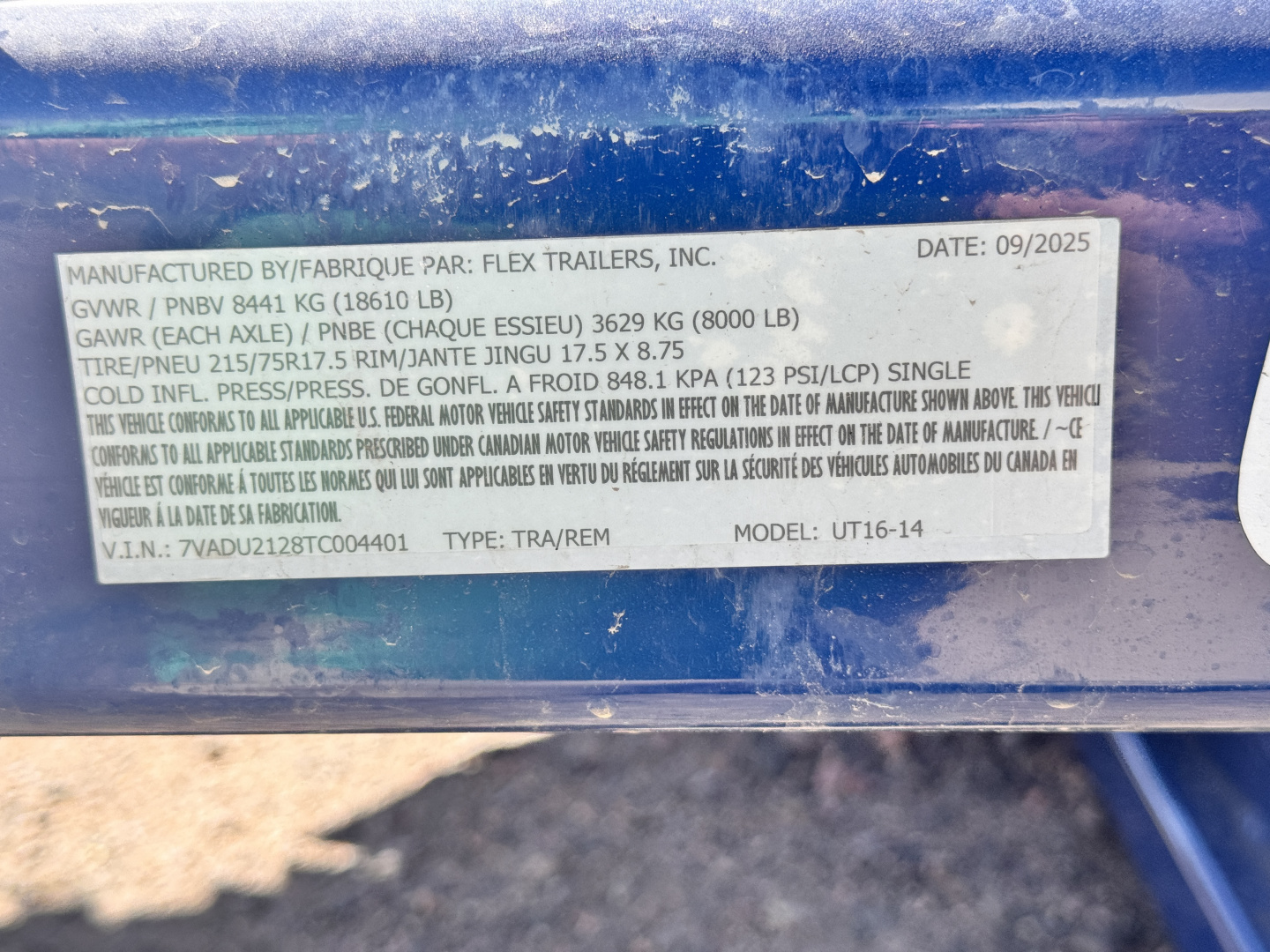 New 2026 Air Tow UT16-14 Drop Deck Trailer