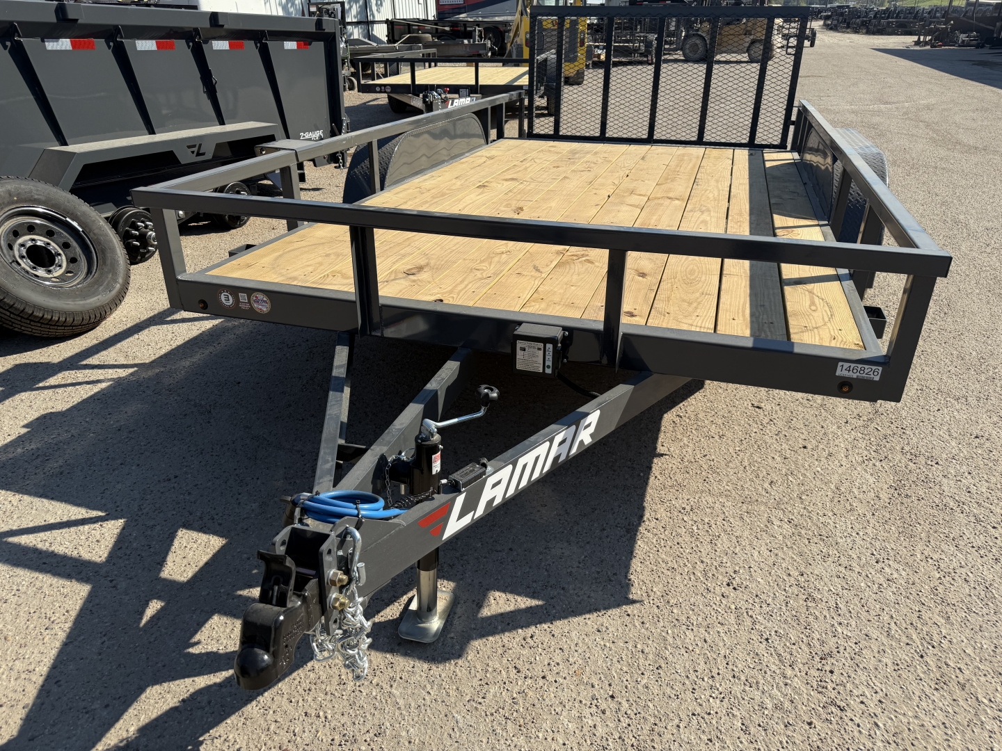 New 2026 Lamar Trailers 83X14 7K Utility Trailer