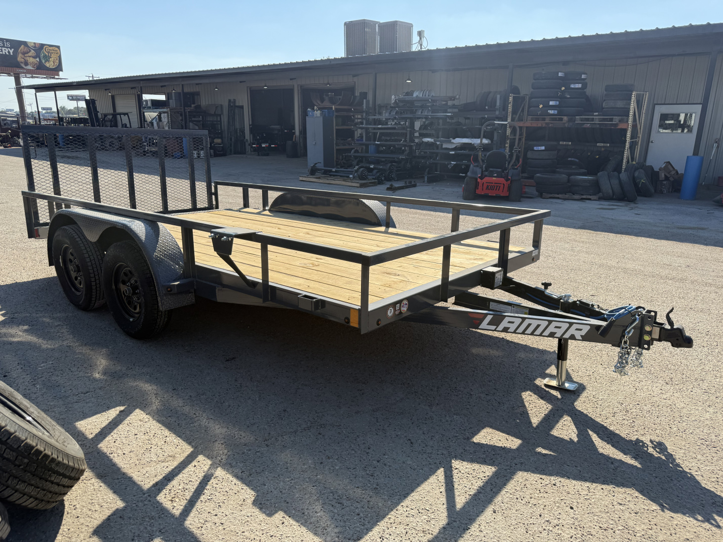 New 2026 Lamar Trailers 83X14 7K Utility Trailer