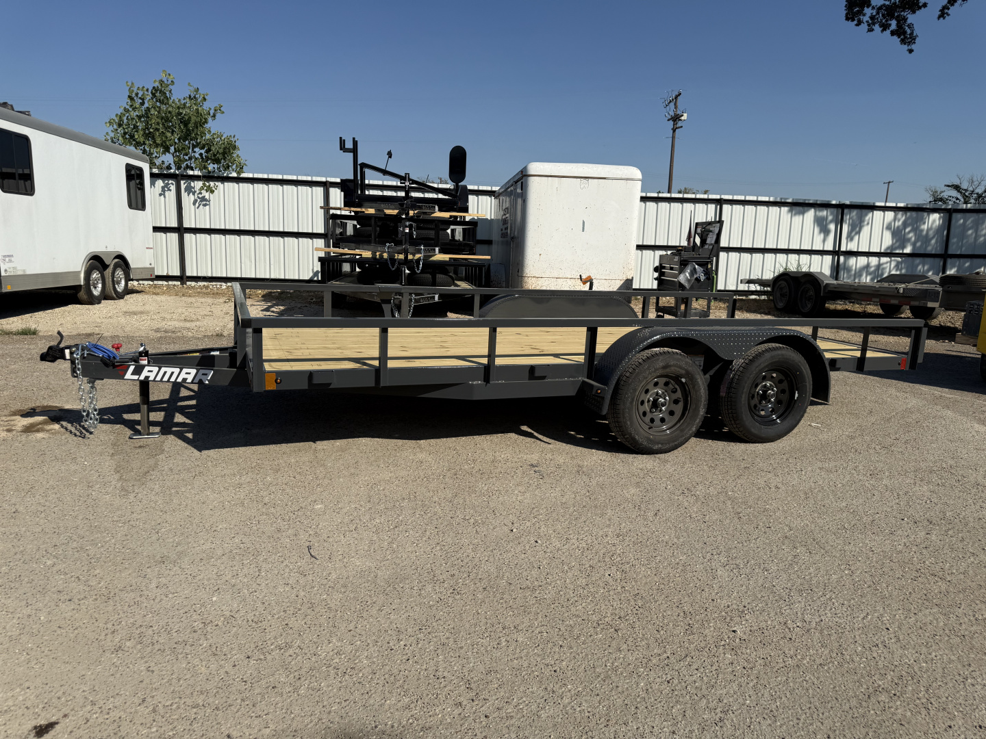 New 2026 Lamar Trailers 83X16 7K Utility Trailer