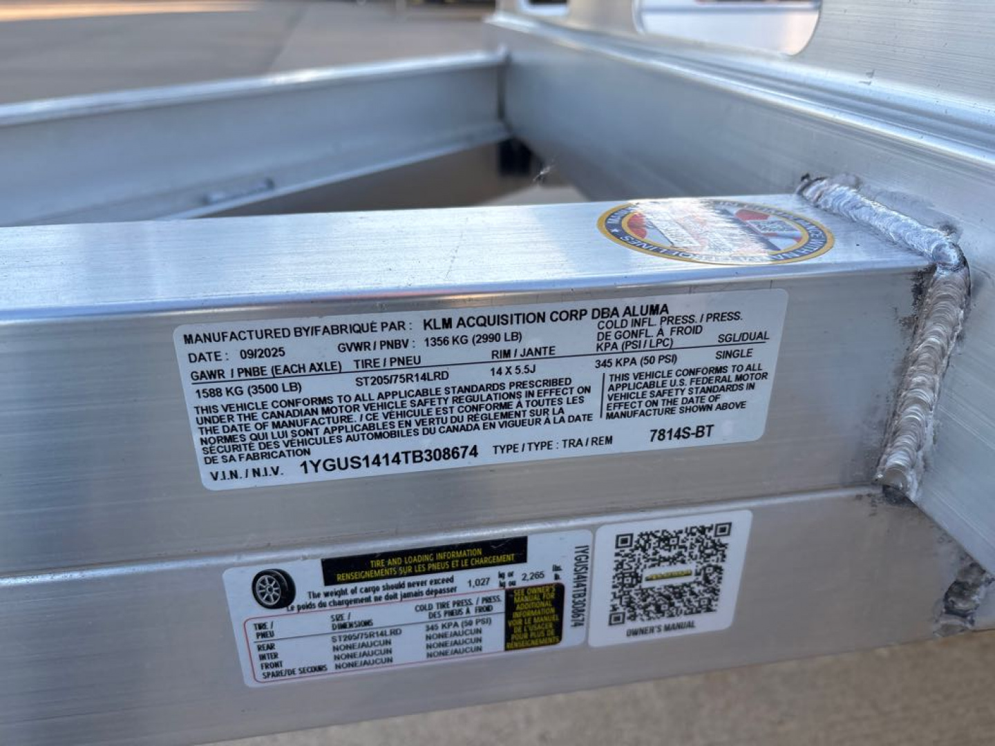 2026 Aluma 7814S-BT photo 6