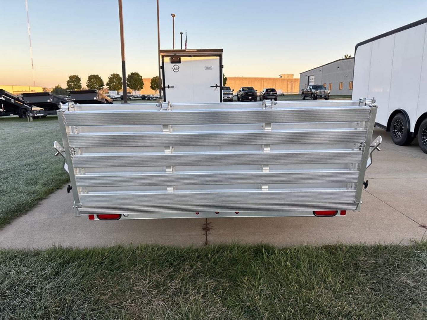 New 2026 Aluma 7814S-BT Utility Trailer