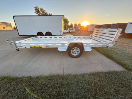New 2026 Aluma 7814S-BT Utility Trailer