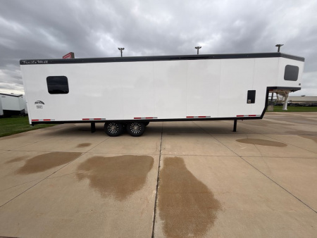 New 2026 Trails West RPM GN 28' Snowmobile Trailer