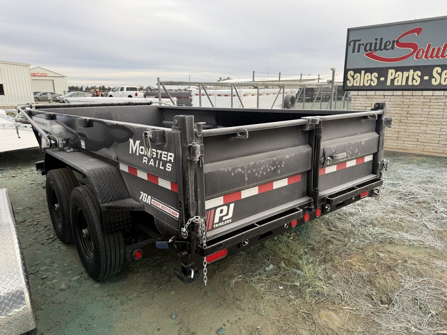 New 2026 PJ Trailers 14' X 83" Voyager Package Dump Trailer