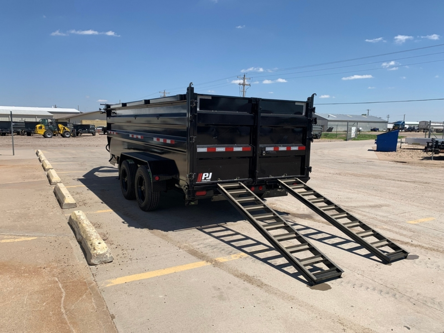 New 2026 PJ TRAILERS 16' X 83" X 48" Sides With 2 10000LB Torsion Axles Dump Trailer