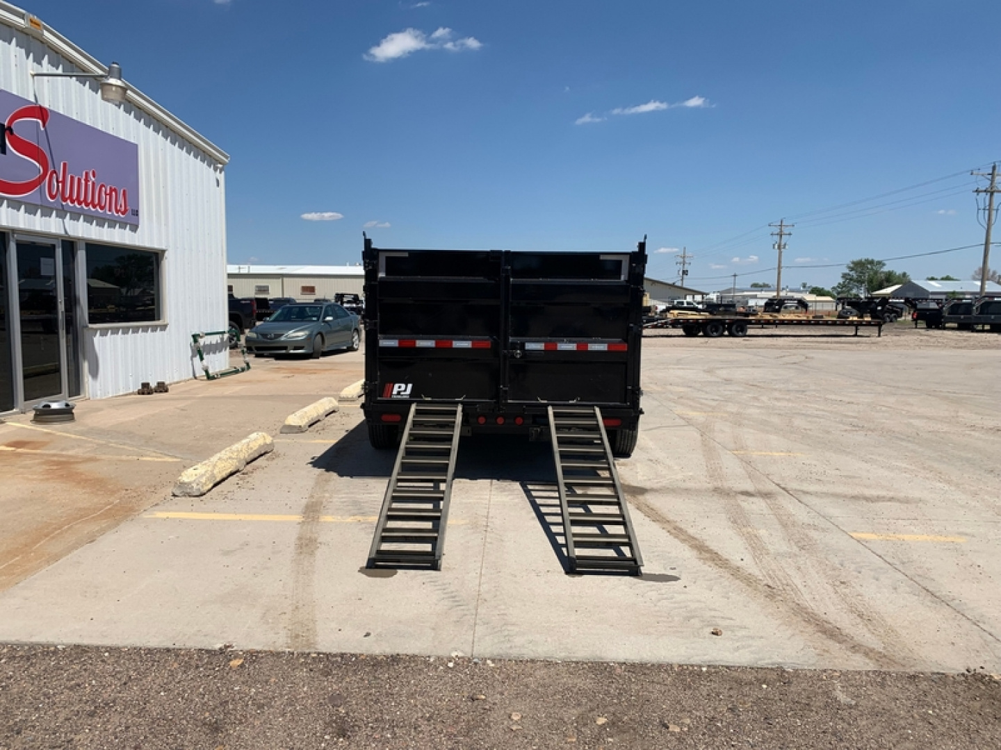 New 2026 PJ TRAILERS 16' X 83" X 48" Sides With 2 10000LB Torsion Axles Dump Trailer