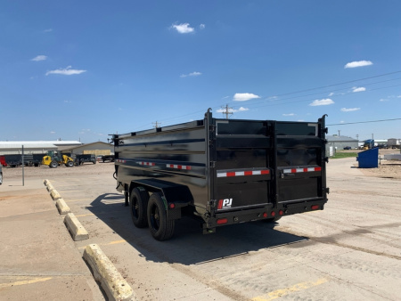New 2026 PJ TRAILERS 16' X 83" X 48" Sides With 2 10000LB Torsion Axles Dump Trailer